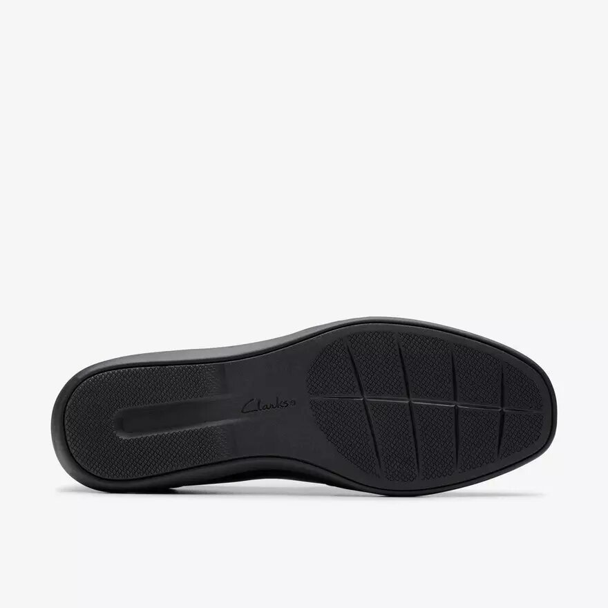 Lynell Edge zwarte leren Loafers voor dames Lynell Edge zwarte leren Loafers voor dames