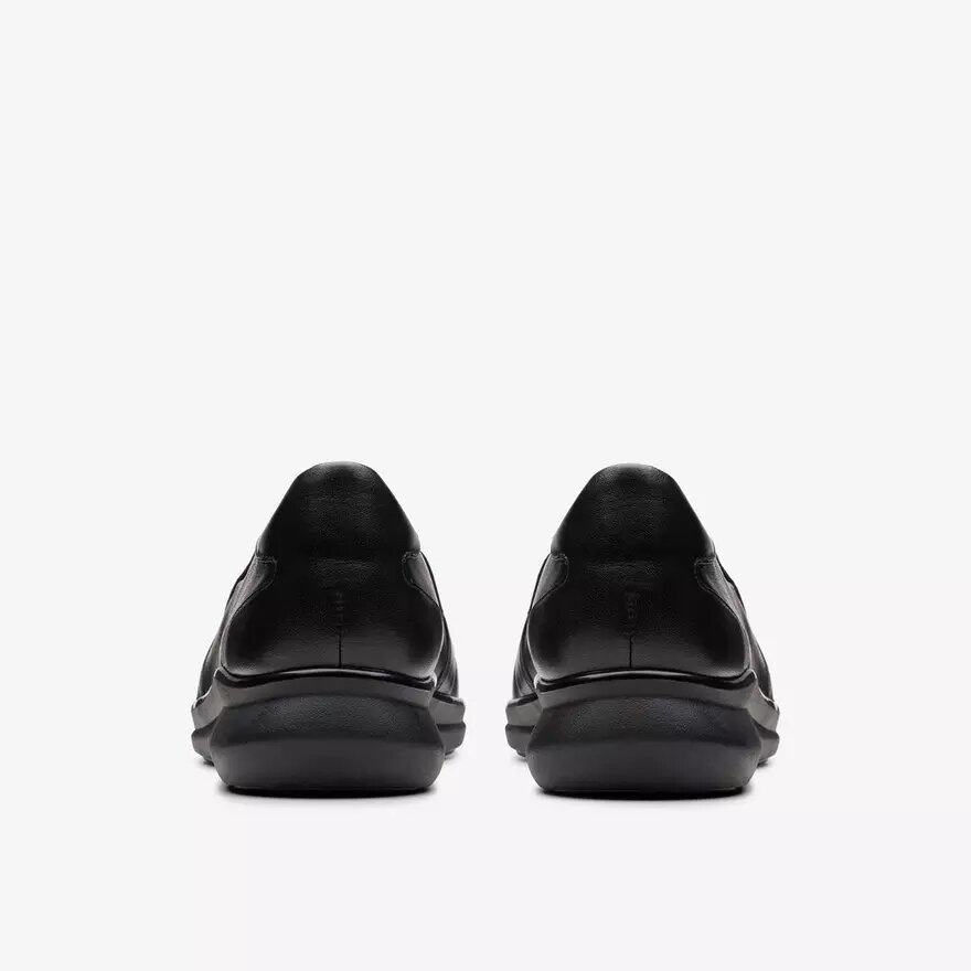 Lynell Edge zwarte leren Loafers voor dames Lynell Edge zwarte leren Loafers voor dames