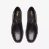 Lynell Edge zwarte leren Loafers voor dames Lynell Edge zwarte leren Loafers voor dames