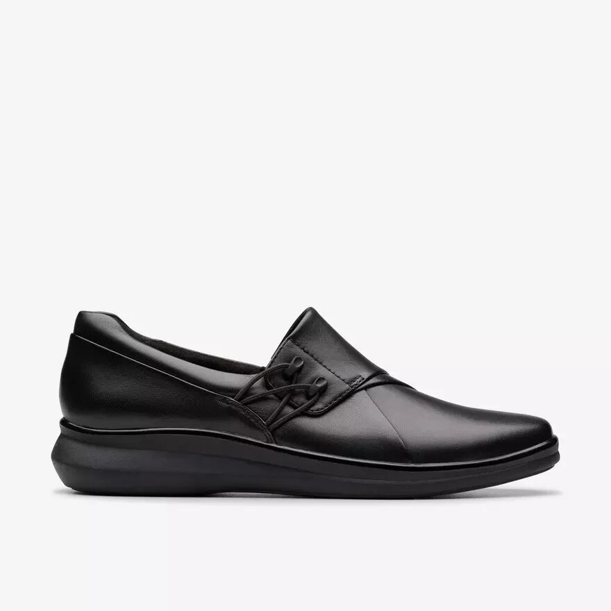 Lynell Slip-ons – zwarte leren slip-ons voor dames Lynell Slip-ons – zwarte leren slip-ons voor dames