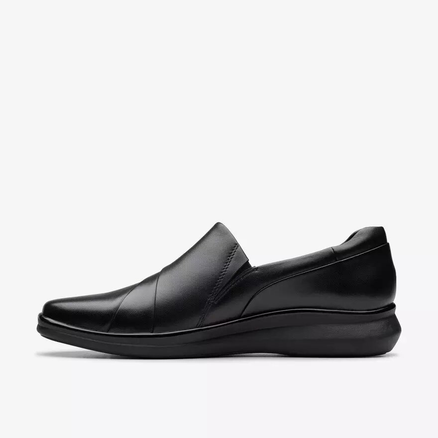 Lynell Slip-ons – zwarte leren slip-ons voor dames Lynell Slip-ons – zwarte leren slip-ons voor dames