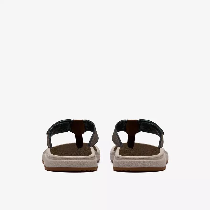 M Breeze groene combinatie-Flip-flop voor heren M Breeze groene combinatie-Flip-flop voor heren