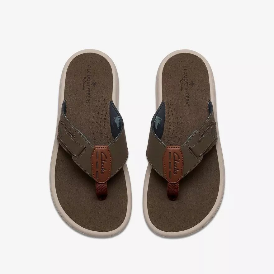 M Breeze groene combinatie-Flip-flop voor heren M Breeze groene combinatie-Flip-flop voor heren