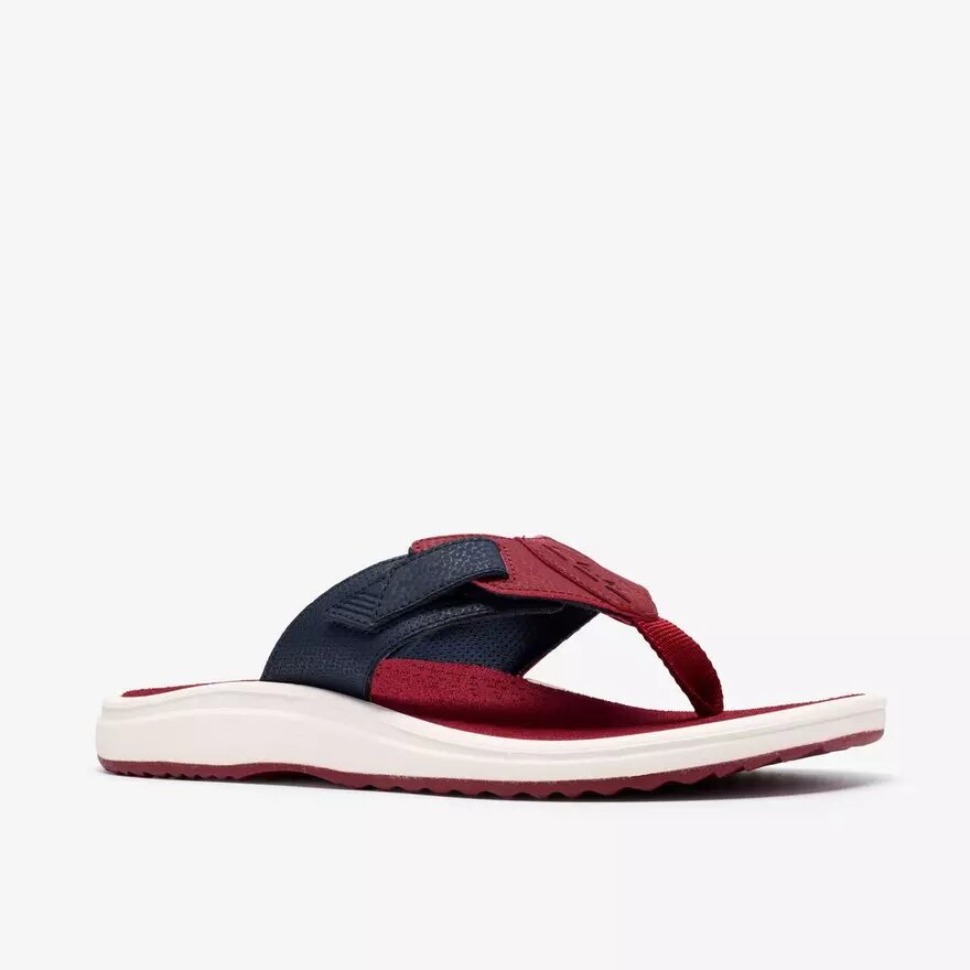 M Breeze rode combinatie-Flip-flop voor heren M Breeze rode combinatie-Flip-flop voor heren