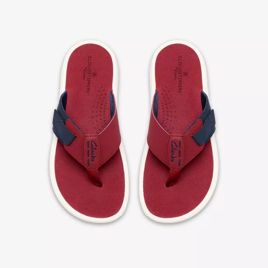 M Breeze rode combinatie-Flip-flop voor heren M Breeze rode combinatie-Flip-flop voor heren