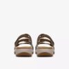 Maelynn Abby gouden metallic platte sandalen voor dames