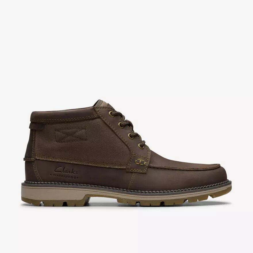 Maplewalk Moc bruine enkellaarsjes voor heren in de stijl van Chukka boots Maplewalk Moc bruine enkellaarsjes voor heren in de stijl van Chukka boots