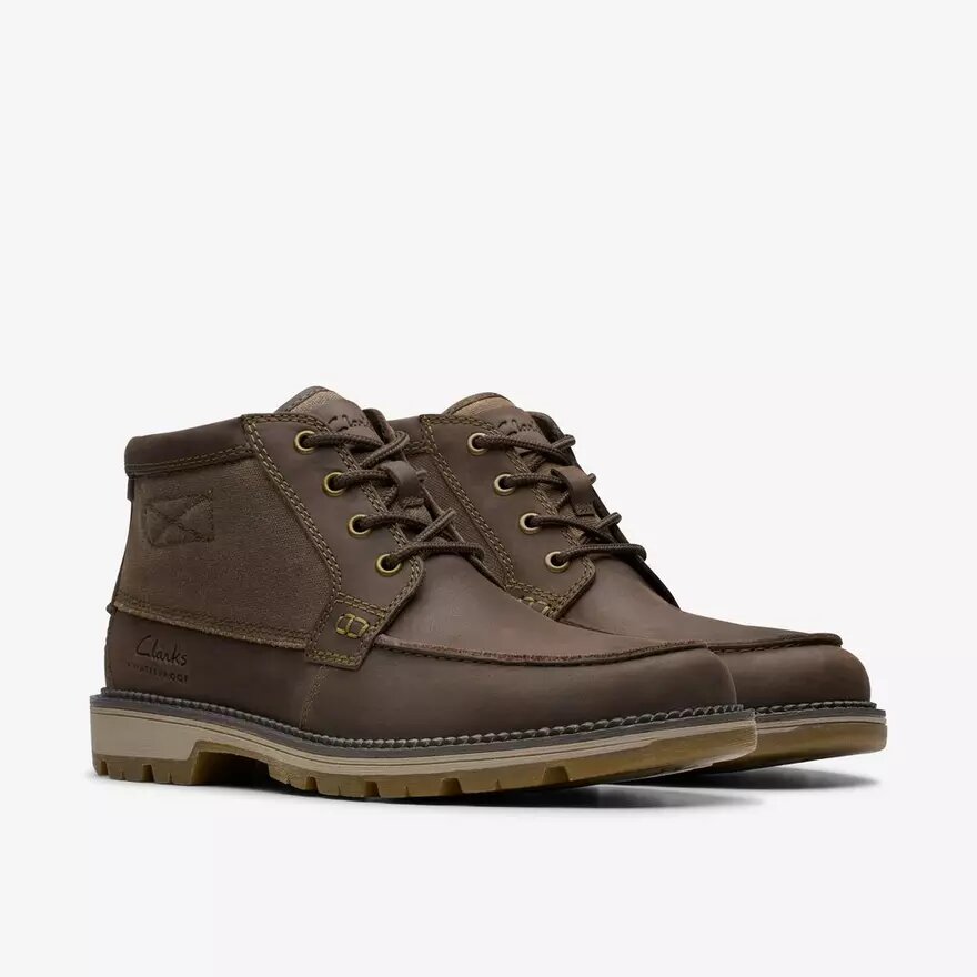 Maplewalk Moc bruine enkellaarsjes voor heren in de stijl van Chukka boots Maplewalk Moc bruine enkellaarsjes voor heren in de stijl van Chukka boots