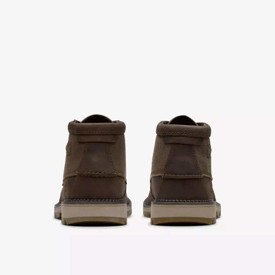 Maplewalk Moc bruine enkellaarsjes voor heren in de stijl van Chukka boots Maplewalk Moc bruine enkellaarsjes voor heren in de stijl van Chukka boots