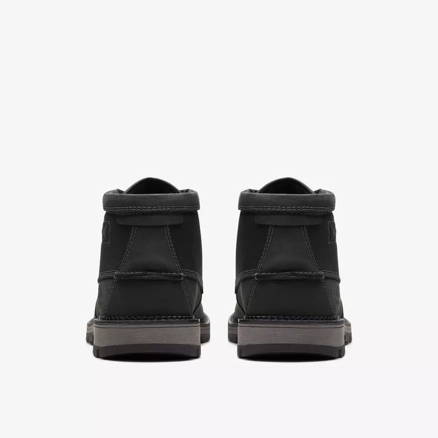 Maplewalk Moc zwarte enkellaarsjes voor heren Maplewalk Moc zwarte enkellaarsjes voor heren