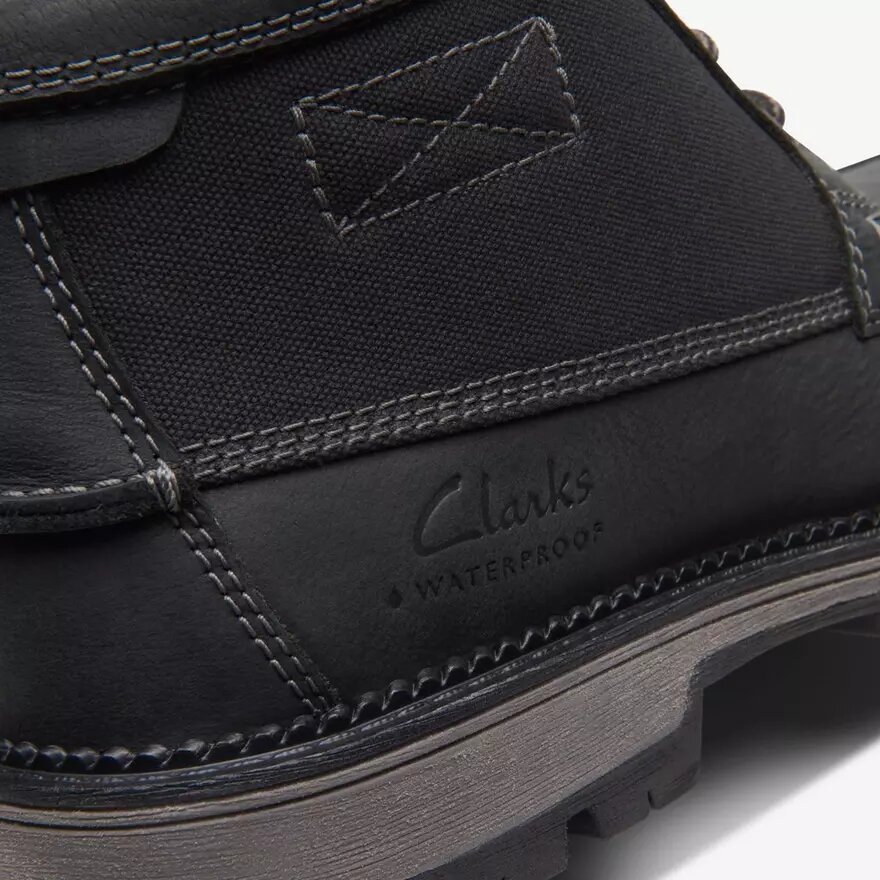 Maplewalk Moc zwarte enkellaarsjes voor heren Maplewalk Moc zwarte enkellaarsjes voor heren