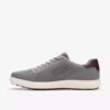 Mapstone Lace grijze gebreide Sneakers voor heren
