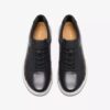 Mapstone Lace zwarte leren Sneakers voor heren