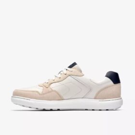 Mapstone Sport witte combinatiesneakers voor heren