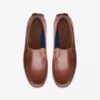 Markman Plain donkerbruine leren mocassin-Loafer voor heren Markman Plain donkerbruine leren mocassin-Loafer voor heren