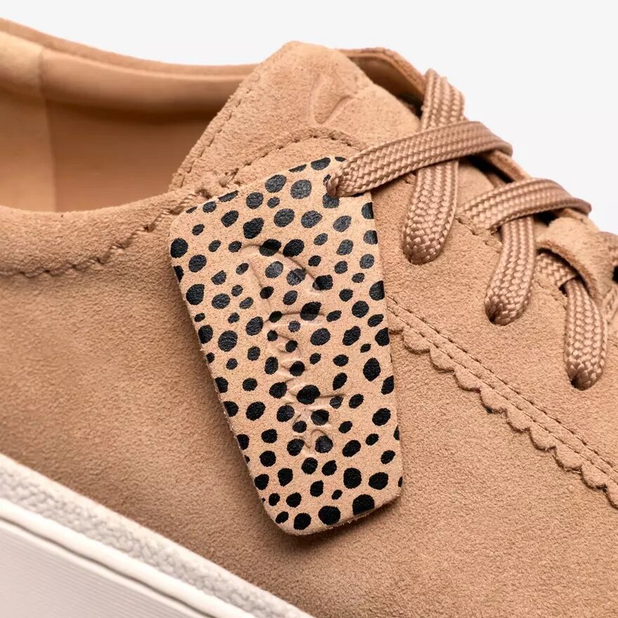 Mayhill Wandelschoenen beige suède Sneakers voor dames Mayhill Wandelschoenen beige suède Sneakers voor dames