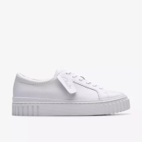 Mayhill Wandelschoenen witte leren Sneakers voor dames