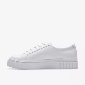 Mayhill Wandelschoenen witte leren Sneakers voor dames