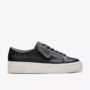 Mayhill Wandelschoenen zwarte leren Sneakers voor dames Mayhill Wandelschoenen zwarte leren Sneakers voor dames