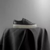 Mayhill Wandelschoenen zwarte leren Sneakers voor dames Mayhill Wandelschoenen zwarte leren Sneakers voor dames