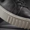 Mayhill Wandelschoenen zwarte leren Sneakers voor dames Mayhill Wandelschoenen zwarte leren Sneakers voor dames
