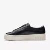Mayhill Wandelschoenen zwarte leren Sneakers voor dames Mayhill Wandelschoenen zwarte leren Sneakers voor dames