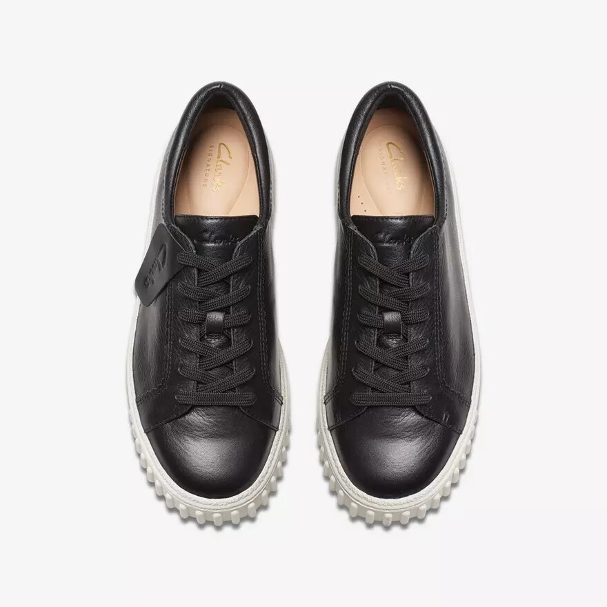 Mayhill Wandelschoenen zwarte leren Sneakers voor dames Mayhill Wandelschoenen zwarte leren Sneakers voor dames