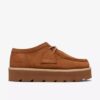 Meare Walla Mid tan suède Wallabees voor dames