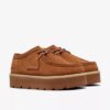 Meare Walla Mid tan suède Wallabees voor dames