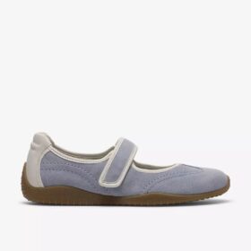 Meridor Jane lichtblauwe suède Mary Janes voor dames Meridor Jane lichtblauwe suède Mary Janes voor dames