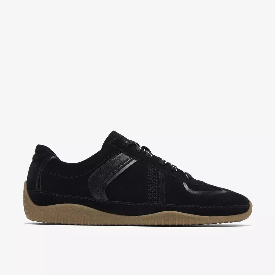 Meridor Lo zwarte suède Sneakers voor dames Meridor Lo zwarte suède Sneakers voor dames