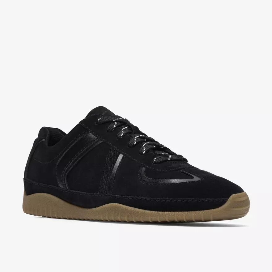 Meridor Lo zwarte suède Sneakers voor dames Meridor Lo zwarte suède Sneakers voor dames