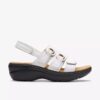 Merliah2 Bali witte Wedges voor dames