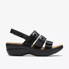 Merliah2 Bali zwarte Wedges voor dames