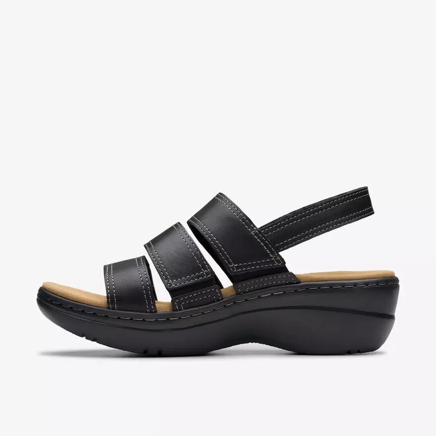 Merliah2 Bali zwarte Wedges voor dames Merliah2 Bali zwarte Wedges voor dames