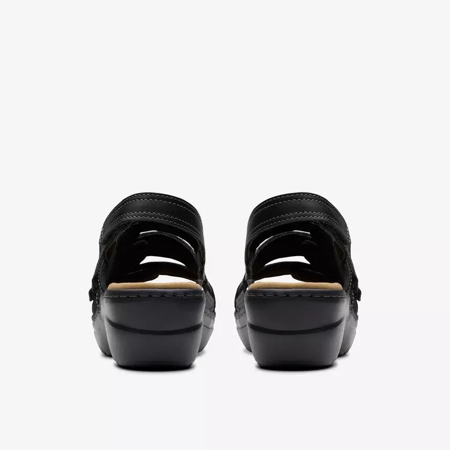 Merliah2 Bali zwarte Wedges voor dames Merliah2 Bali zwarte Wedges voor dames