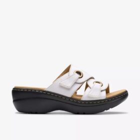 Merliah2 Cove witte leren Wedges voor dames