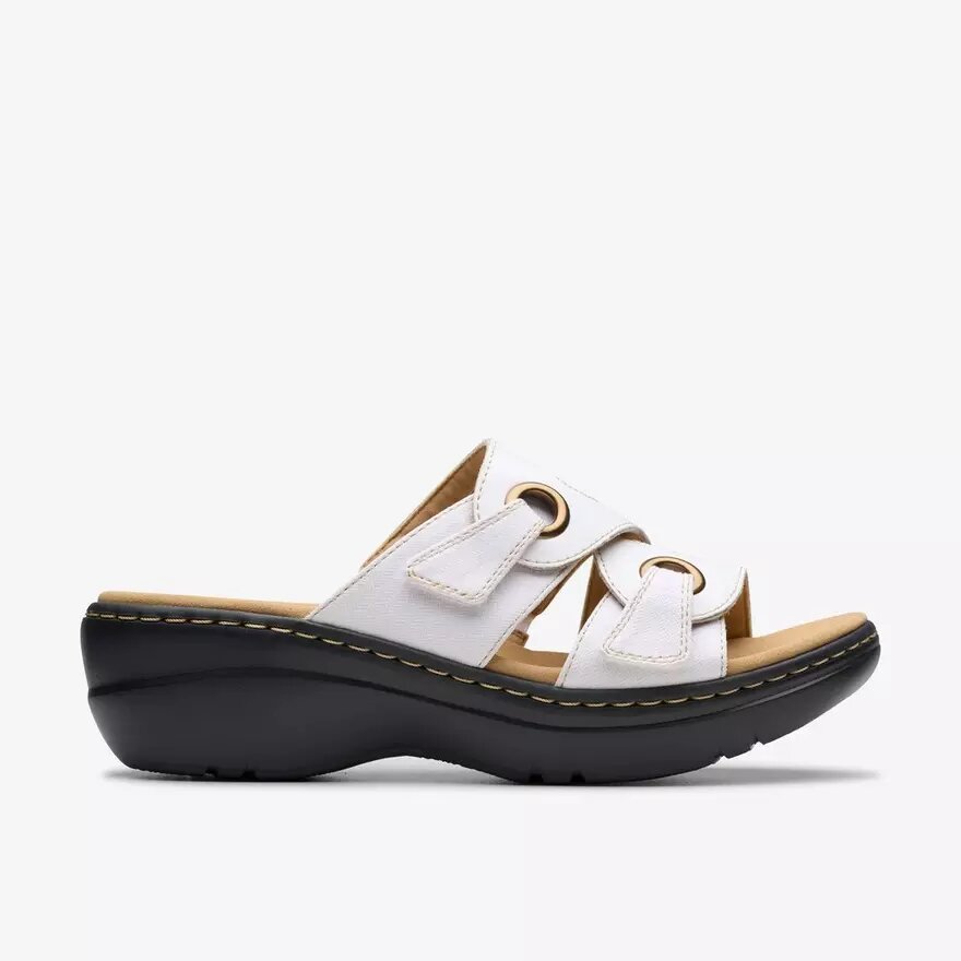 Merliah2 Cove witte leren Wedges voor dames Merliah2 Cove witte leren Wedges voor dames