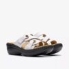 Merliah2 Cove witte leren Wedges voor dames Merliah2 Cove witte leren Wedges voor dames