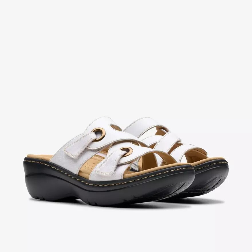Merliah2 Cove witte leren Wedges voor dames Merliah2 Cove witte leren Wedges voor dames
