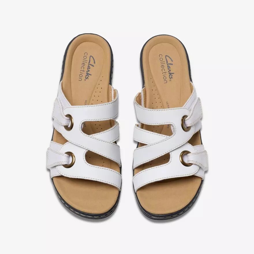 Merliah2 Cove witte leren Wedges voor dames Merliah2 Cove witte leren Wedges voor dames