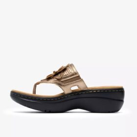 Merliah2 Kyla gouden metallic Wedges voor dames