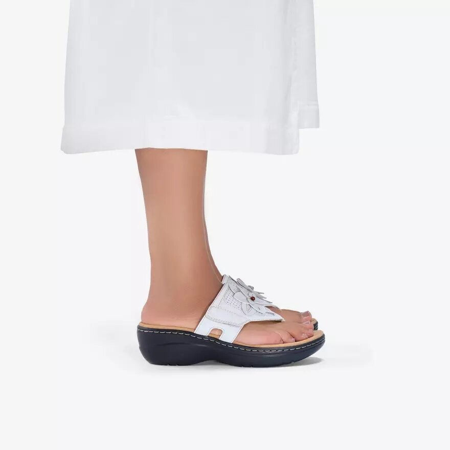 Merliah2 Kyla witte combinatie-Wedges voor dames Merliah2 Kyla witte combinatie-Wedges voor dames