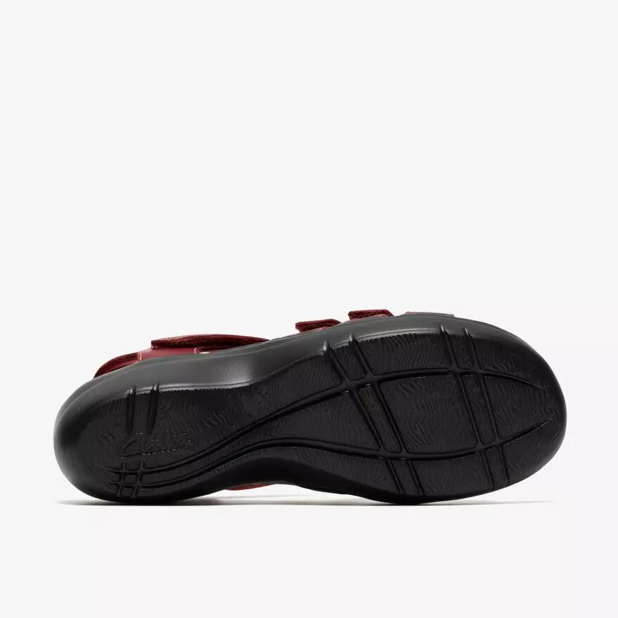 Merliah2 Ruby Red leren Wedges voor dames Merliah2 Ruby Red leren Wedges voor dames