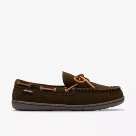 Michel Rise bruine Slippers voor heren