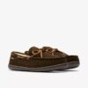 Michel Rise bruine Slippers voor heren