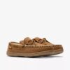 Michel Rise cognackleurige herenslippers Michel Rise cognackleurige herenslippers