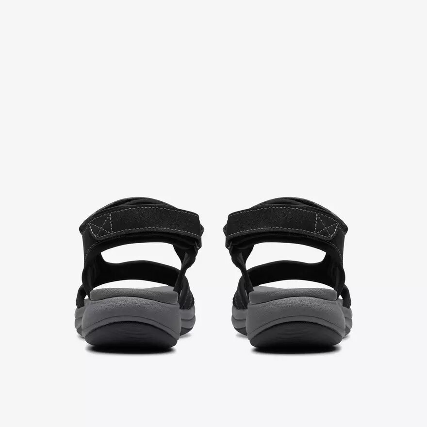 Mira Bay zwarte Cloudsteppers™-sandalen met bandjes voor dames Mira Bay zwarte Cloudsteppers™-sandalen met bandjes voor dames