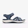Mira Shore marineblauwe Sandalen met bandjes voor dames