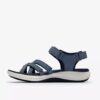 Mira Shore marineblauwe Sandalen met bandjes voor dames